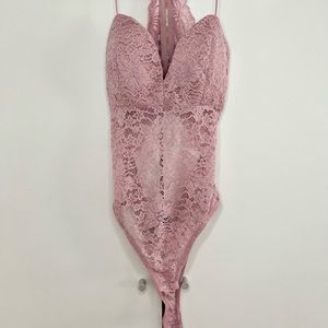 Muave Lace Bodysuit